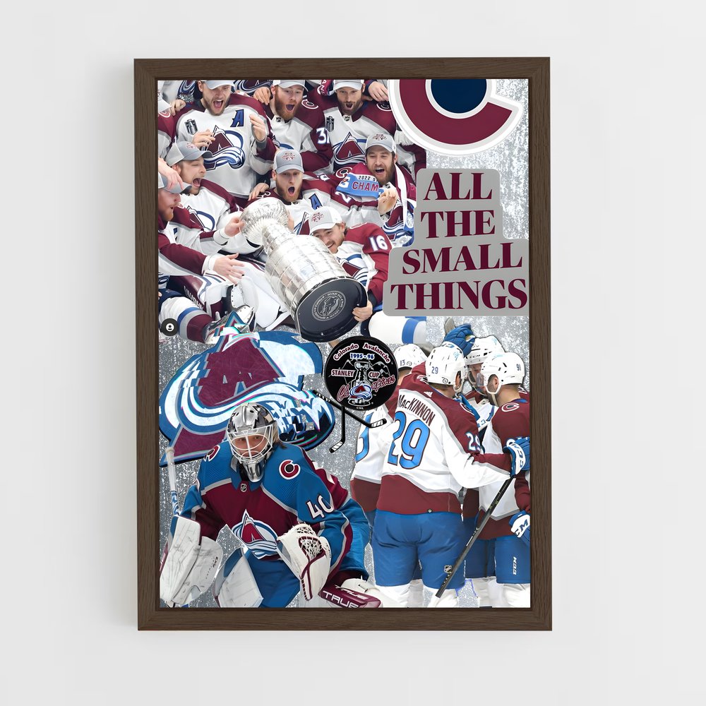 Poster All-Stars du Colorado – affiche Hockey sur glace (vue 5)